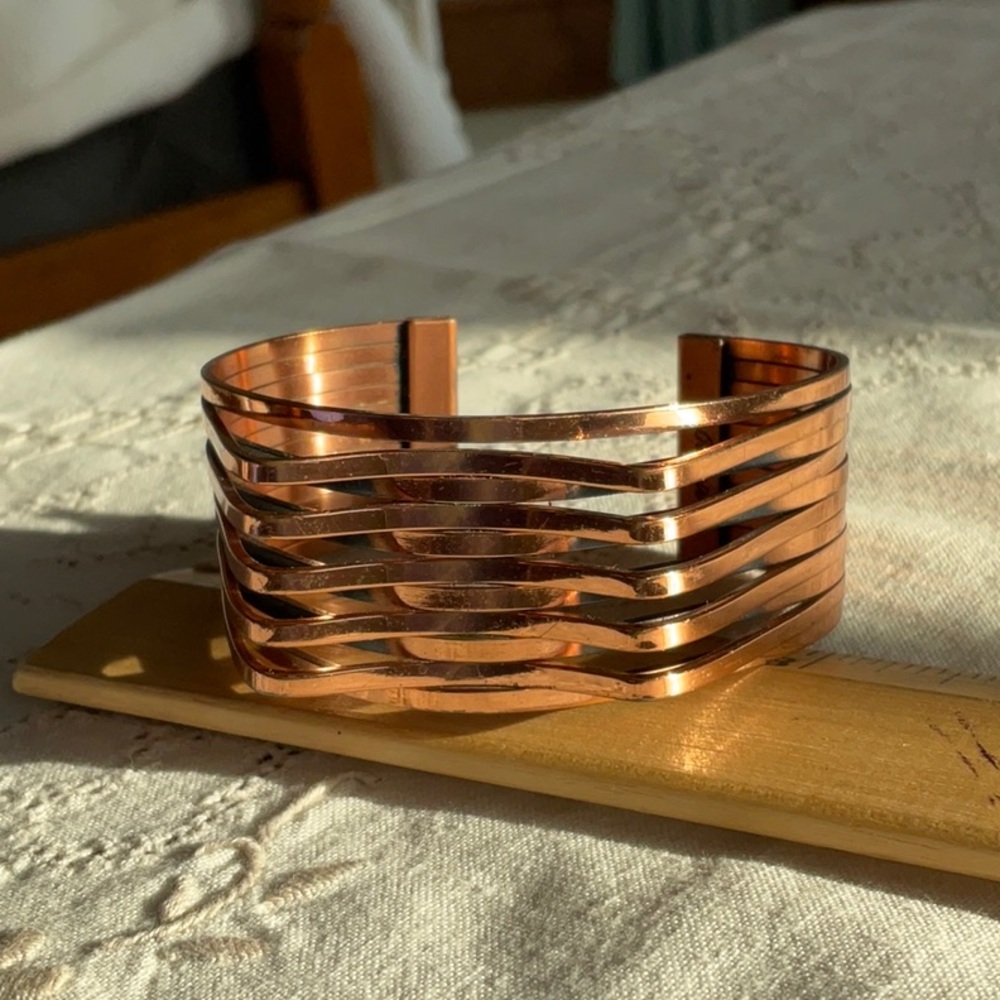 Vintage 1950’s Renoir “Interplay” Copper Bracelet